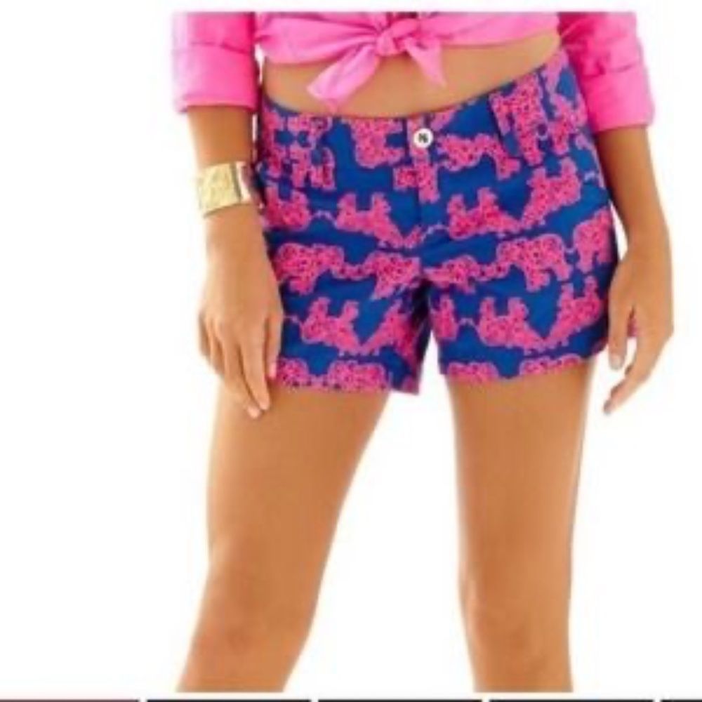 Lilly Pulitzer Callahan Shorts in "Pack Your Trunks" NWT